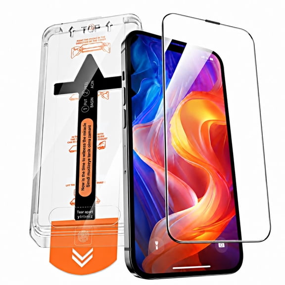 Mofio Screen Protector for iPhone 18 Pro, HD Clear Tempered Glass, Anti-Fingerprint, Bubble-Free Installation, Strong Protection