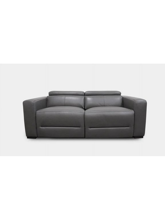 ,JASMINE 2PC MODERN MOTION RECLINER, Living room, Furniture for Living Room,Dark Grey, Loveseat