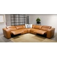 thumbnail image 1 of Mofit Home,ROSABELLA 5PC MODERN LEATHER RECLINING SECTIONAL, Living room, Furniture for Living Room,Leather,Camel, Left Hand Facing, 1 of 2