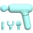 thumbnail image 1 of Mofitec Massage Gun Portable Body Muscle Massager Deep Tissue Percussion Massage Gun for Pain Relief (Aqua), 1 of 9