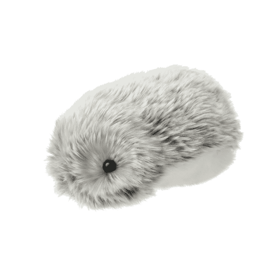 Casio Moflin AI Companion Pet, Interactive Emotional Support, Touch, Motion, Light & Voice Responsive, Silver