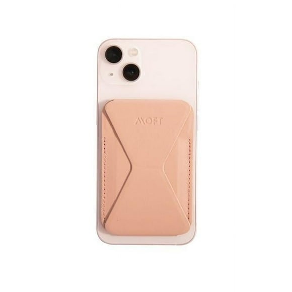 Moft MS007MS1NUDE1  Snap-On Phone Wallet Stand MagSafe Compatible Case, Nude