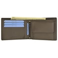 thumbnail image 1 of Moga Handmade Genuine Leather Mens Bifold Wallet with Coin Pouch 91013, 1 of 7