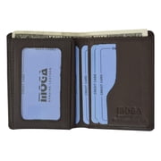 Moga Small Compact Credit Card ID Holder Wallet High End Leather 90074