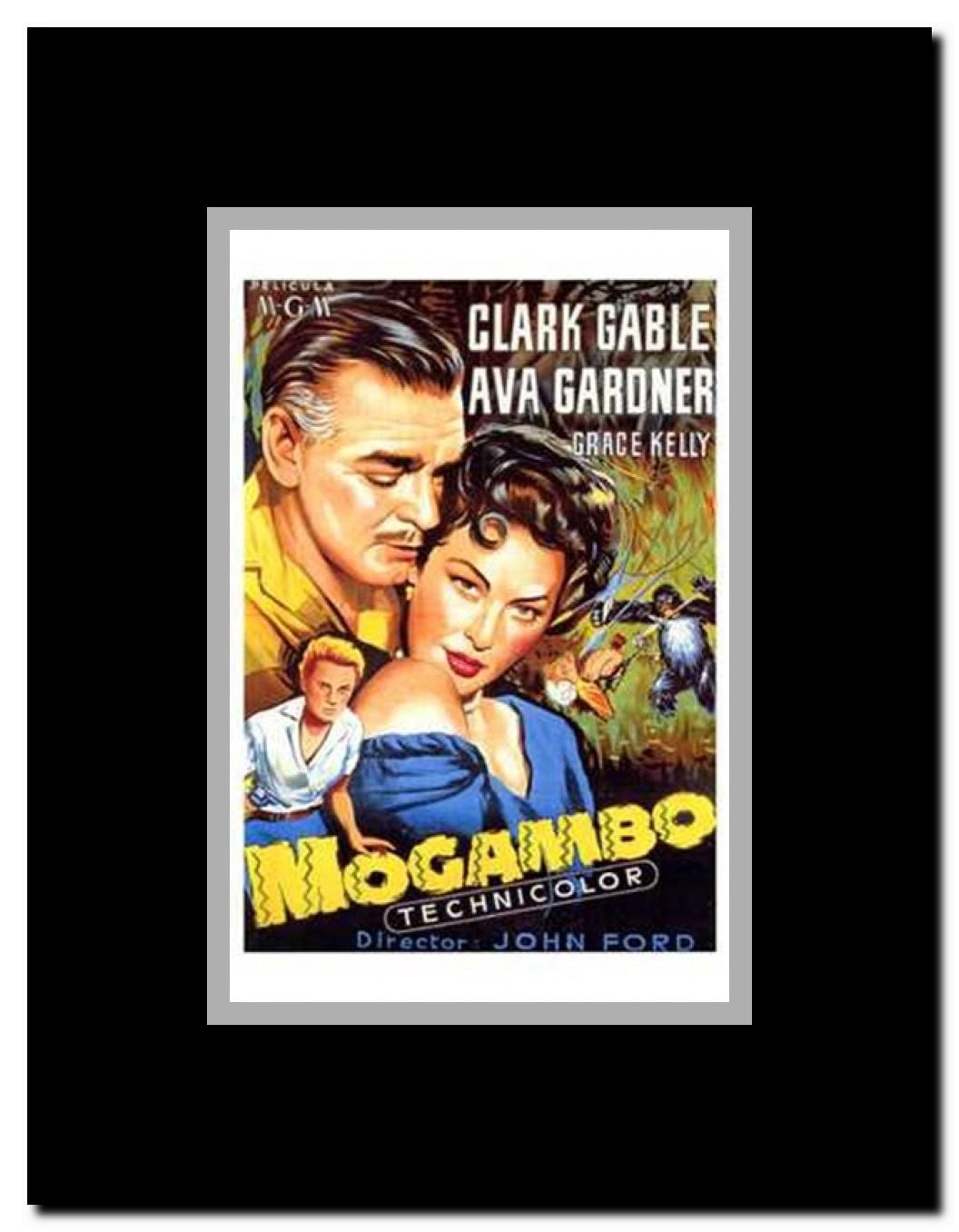 Mogambo Framed Movie Poster