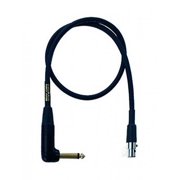 Mogami Belt Pack for Shure Wireless Systems, Gold 1/4" TS Right Angle Plug, 30"