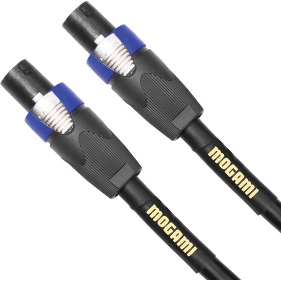 Mogami Gold Speaker SO-10 Amplifier-to-Cabinet Speaker Cable, Neutrik speakON Male Plugs, 4-Pole, Gold Contacts, Straight Connectors, 10 Foot
