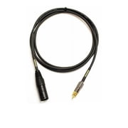 Mogami Gold XLRM-RCA-20 Unbalanced Audio Adapter Cable, RCA Male Plug to XLR-Male, Gold Contacts, Straight Connectors, 20 Foot