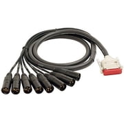 Mogami Gold 8 Channel DB25-XLR Male Snake Cable 10 ft.