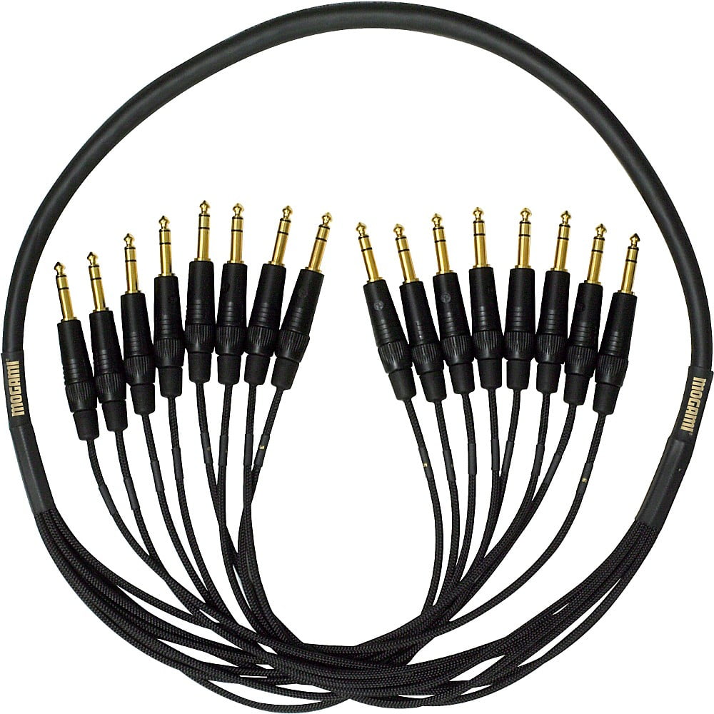 Mogami Gold 8 Channel TRS-TRS Snake Cable 20 ft.