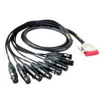 Mogami Gold - Audio cable - DB-25 male to XLR female - 5 ft - shielded - black - thumbscrews