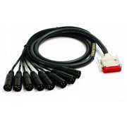 Mogami Gold DB25-XLRM-40 Analog Recorder Interface Cable, 8 Channel, DB25 to XLR-Male, 40 ft.