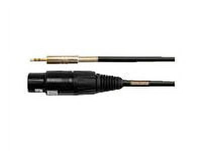 Mogami Gold Series 1/8" Mini TRS-XLR Patch Cable 18 in. 3.5Mm