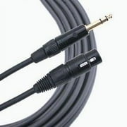 Mogami Gold Studio 1/4 TRS-Female XLR Cable 10 ft.