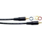 Mogami Pure Patch RR-20 Mono RCA to RCA, 75 ohm for Audio, Video, S/PDIF 20 feet