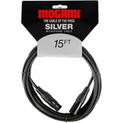 Mogami Silver XLR Microphone Cable - 6 ft.