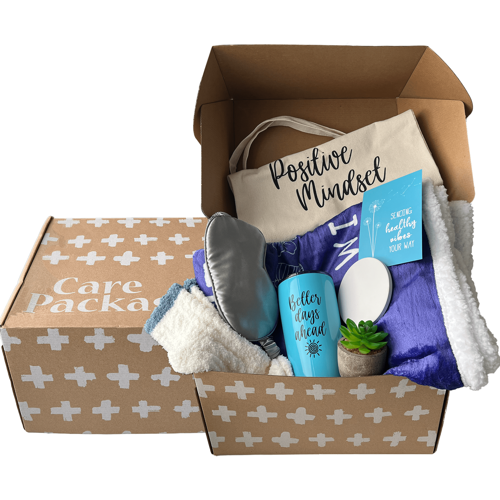 Feel Better Get Well Gift Box Relaxing Get Well Gift for Men and