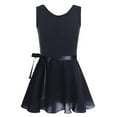 thumbnail image 1 of Moggemol Kids Girls Ballet Dance Chiffon Tutu Dress Stage Performance Leotard Skirt Set Ballerina Black M, 1 of 7