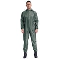 thumbnail image 1 of Moggemol Men's Work Overalls One Piece Mechanics Workwear Dustproof Jumpsuits Long Sleeve Suits Gray M, 1 of 5