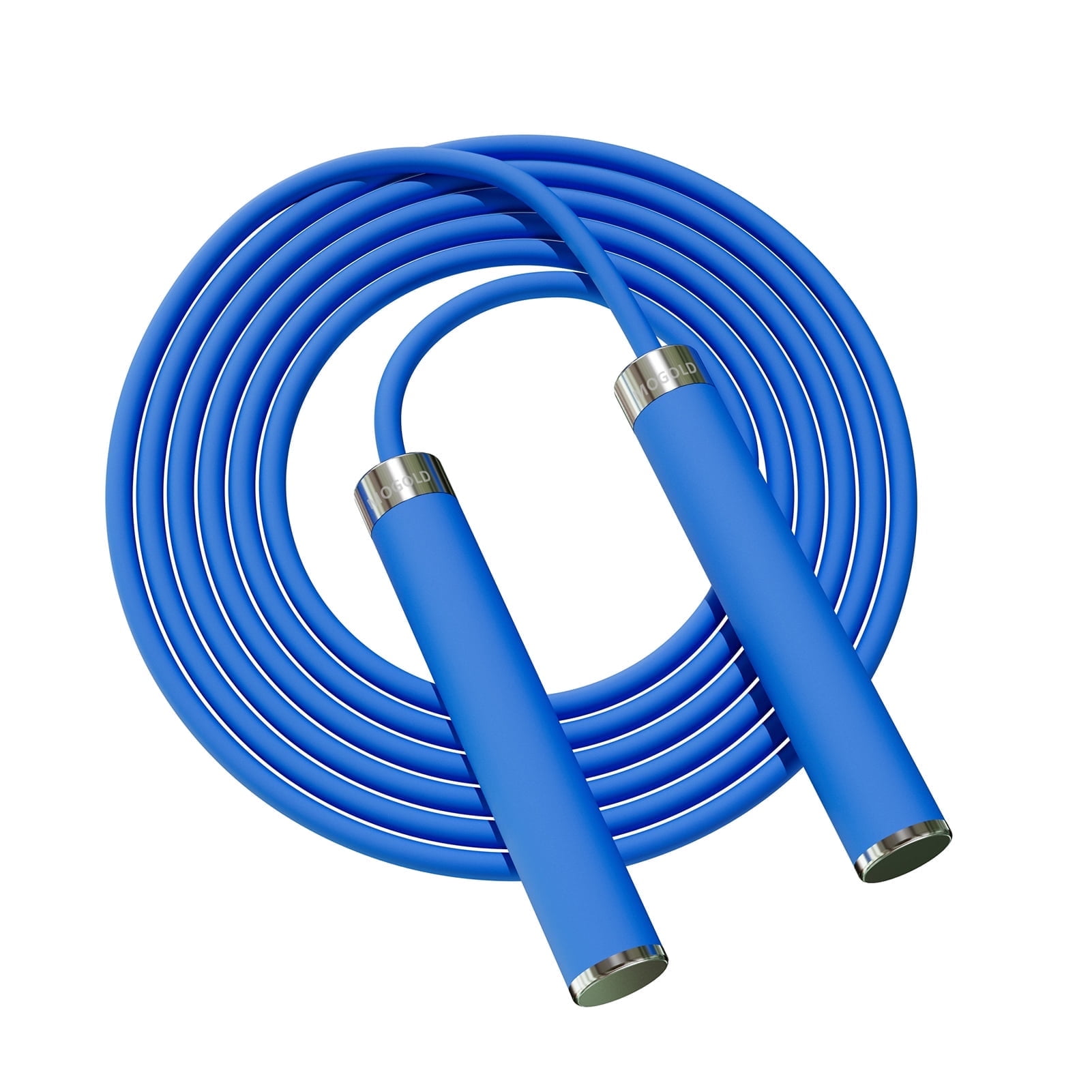 MOGOLD Jump Rope for Fitness Men/Women - Ball Bearing Skipping Rope for ...