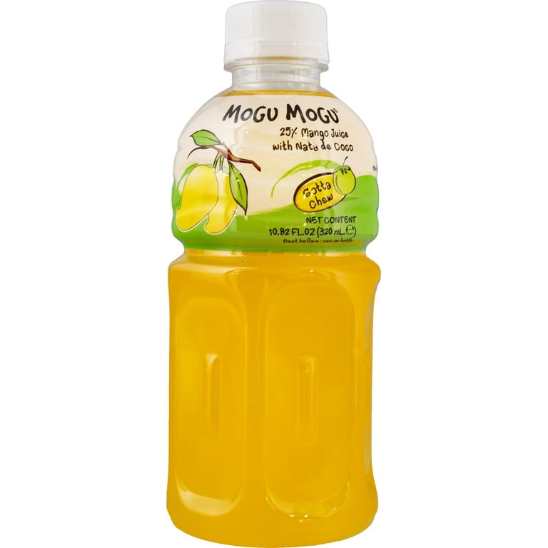 Mogu Mogu Juice, Mango & Coconut Juice, 10.8 Fl oz, 1 Ct 