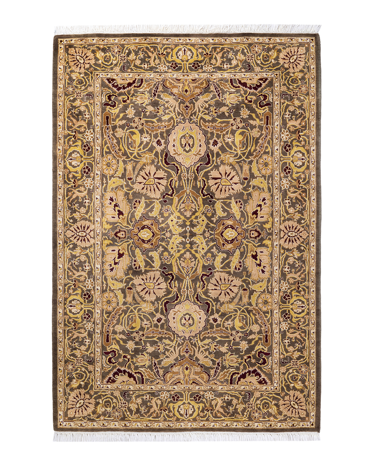 Erin Gates by Momeni Concord Walden Hand Knotted Wool Rust Area Rug 2'6