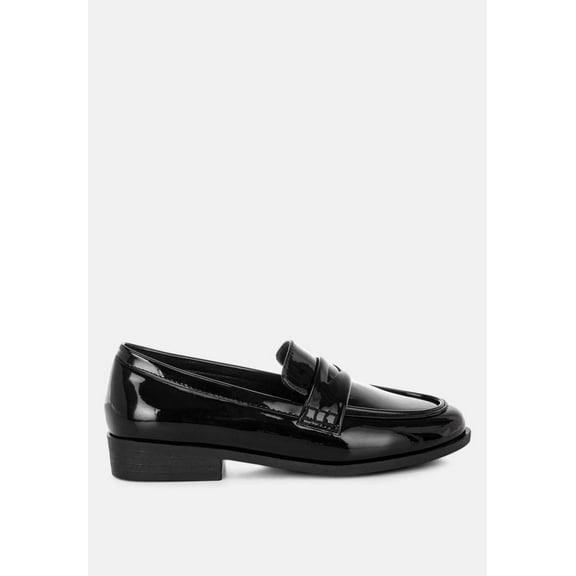 Mogul Penny Strap Detail Loafers