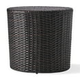 thumbnail image 1 of Mogul Round Wicker Barrel Side Table, Multibrown, 1 of 7