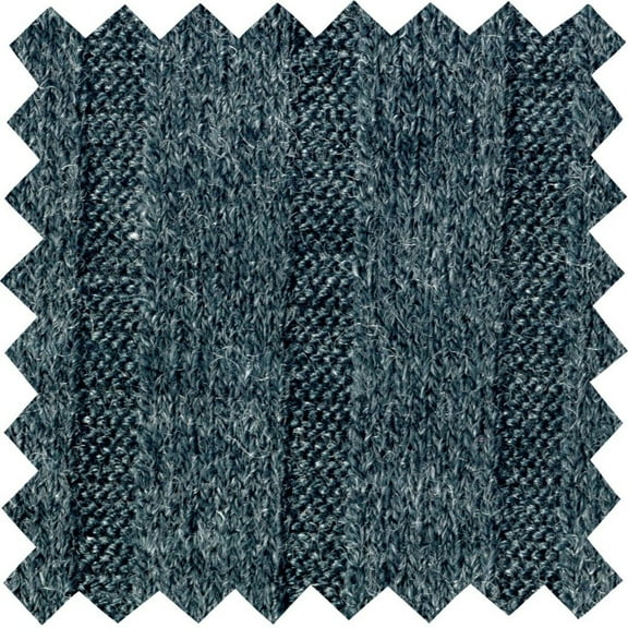 Mohair Rib 5*8 Faux Stretch Knit Fabric - Sweater Fabric, Dress Fabric, 4 Way Stretch (SPRUCE, 1.5"x1.5"SampleOfFabric)