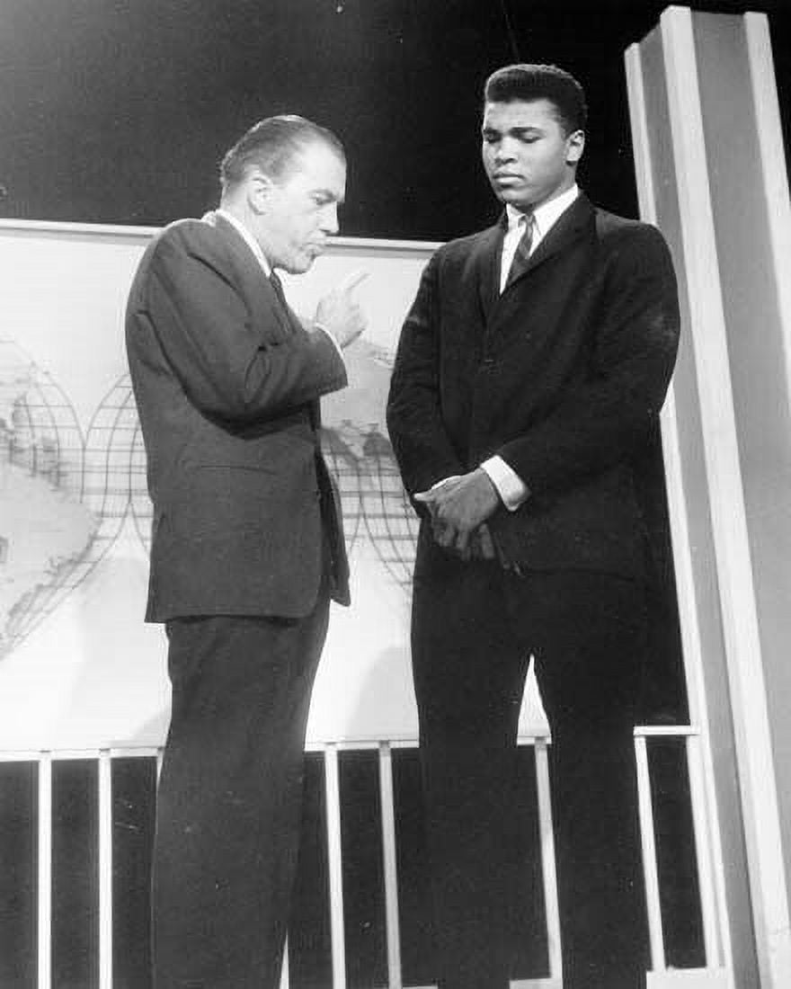 Mohammad Ali as Cassius Clay guests on The Ed Sullivan Show 16x20 ...