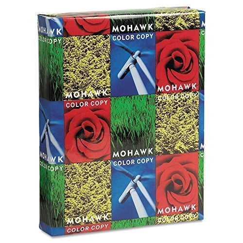 Mohawk 12214 Copier 98 Cover, 80Lb, 8-1/2 X 11, Bright White, 250 Sheets