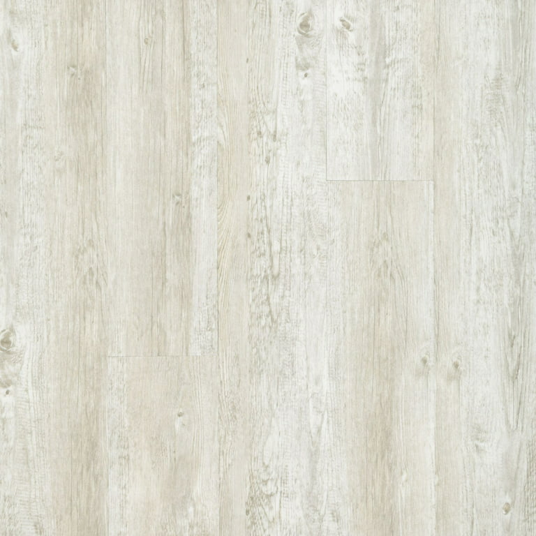 Mohawk 7.75x52 Waterproof Vinyl Plank Flooring in Weathered White Oak 4.2  mm (26.91-sqft)/Carton) 
