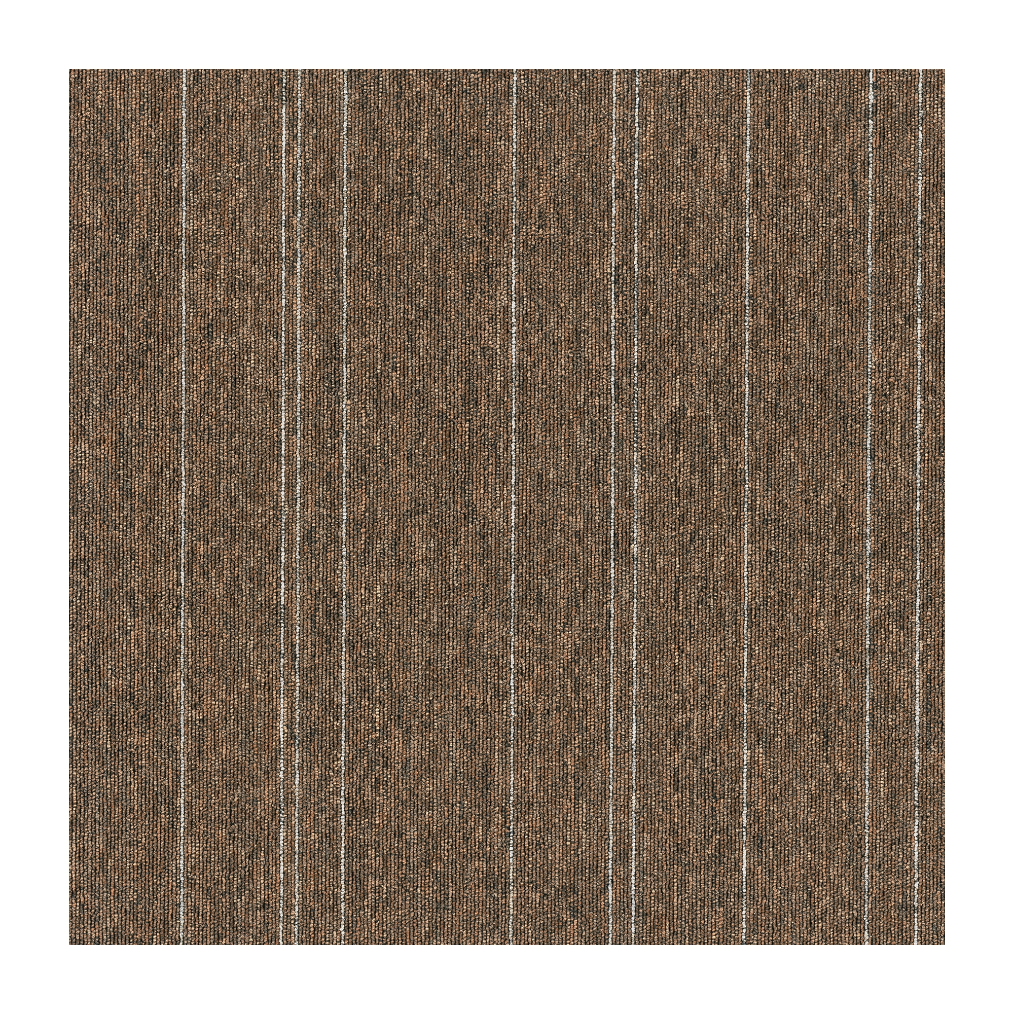 Earth Tone PET Fiber Carpet Tile with Loop Pile