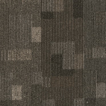 Mohawk Basics 24" x 24" Carpet Tile Sample with EnviroStrand™ PET Fiber in Smoke (1 piece)