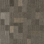 Mohawk Basics 24" x 24" Carpet Tile Sample with EnviroStrand™ PET Fiber in Stone Walk (1 piece)