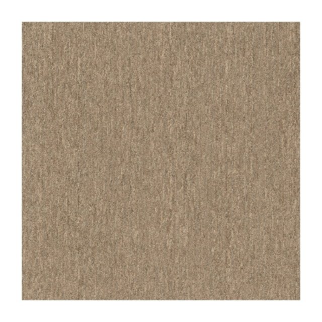 Mohawk Basics 24" x 24" Carpet Tile Sample with EnviroStrand™ PET Fiber in Walnut (1 piece