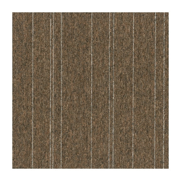 Mohawk Basics 24" x 24" Carpet Tile with EnviroStrand™ PET Fiber in Earth Tone (96 sq ft per carton)