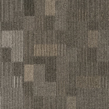 Mohawk Basics 24" x 24" Carpet Tile with EnviroStrand™ PET Fiber in Stone Walk (96 sq ft per carton)