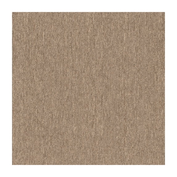 Mohawk Basics 24" x 24" Carpet Tile with EnviroStrand™ PET Fiber in Walnut (96 sq ft per carton)