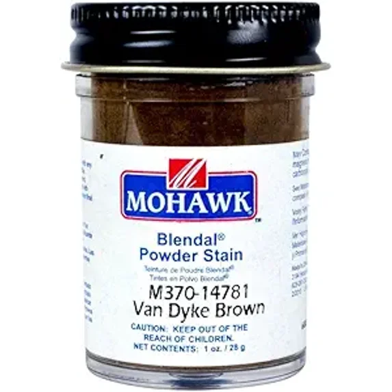Mohawk Blendal Powder Stain Van Dyke Brown 1 oz.