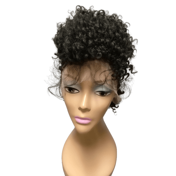 Wonderful Wigs On The Go LLC Braided, Mohawk, Twist Wig, Black, 1