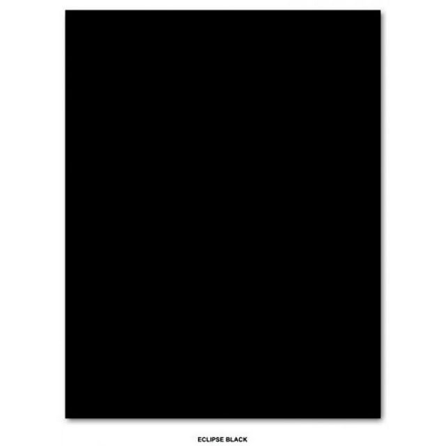 Mohawk BriteHue Bright Color Paper | Black | 24lb Bond / 60lb Text Paper |  8.5" x 11" (Letter Size) | 100 Sheets Per Pack