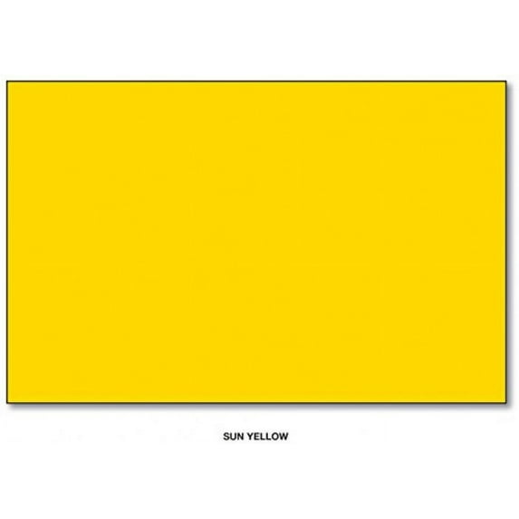 Mohawk BriteHue Bright Color Paper | Sun Yellow | 24lb Bond / 60lb Text Paper | 11" x 17" (Ledger Size) | 100 Sheets Per Pack