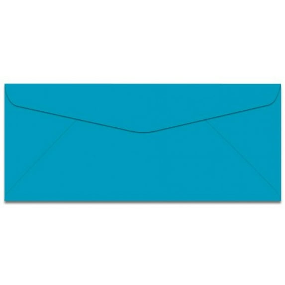 Mohawk BriteHue - No. 10 Envelopes - BLUE - Great for Mailing Letters, Business Memos, Invitations, Invoices, Bills - 4 1/8" x 9 1/2" - 500 Per Pack
