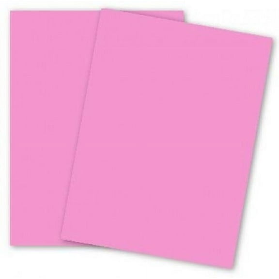 Mohawk BriteHue - ULTRA PINK - 8.5 x 11 Card Stock Paper - 65lb Cover - 250 PK