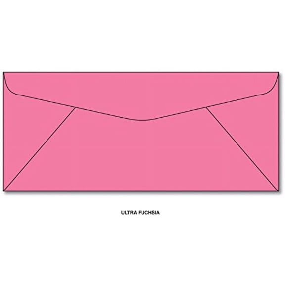 Mohawk Britehue - #10 (4 1/8 X 9 1/2) Ultra Fuchsia Hot Pink Paper Envelope - 25 Envelopes Per Pack (M79047)