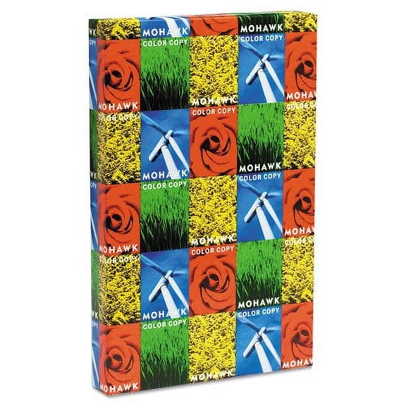 Mohawk Color Copy Paper, 98 Brightness, 28lb, 17 x 11, Bright White, 500 Sheets/Ream