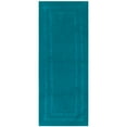 thumbnail image 1 of Mohawk Cotton Bath Mat Soft Absorbent Quick Dry Machine Washable Bathroom Mat, Teal, 24" x 60", 1 of 7