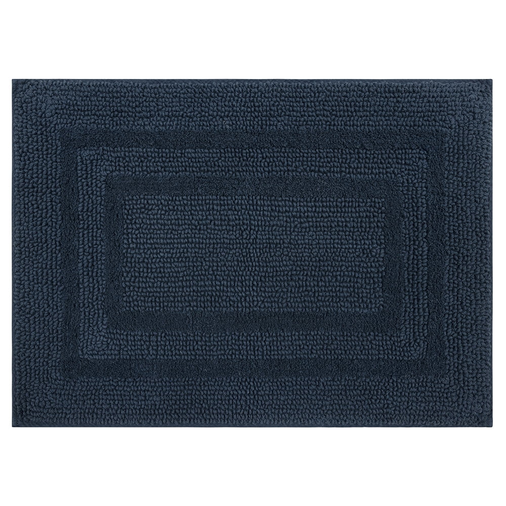 Twilight Boardwalk Reversible Cotton Bath Rug 21" x 34"