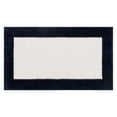 thumbnail image 1 of Mohawk Counterpoint Bath Mat Soft Absorbent Quick Dry Machine Washable Non-Slip Bathroom Mat, Indigo/White, 24" x 40", 1 of 6